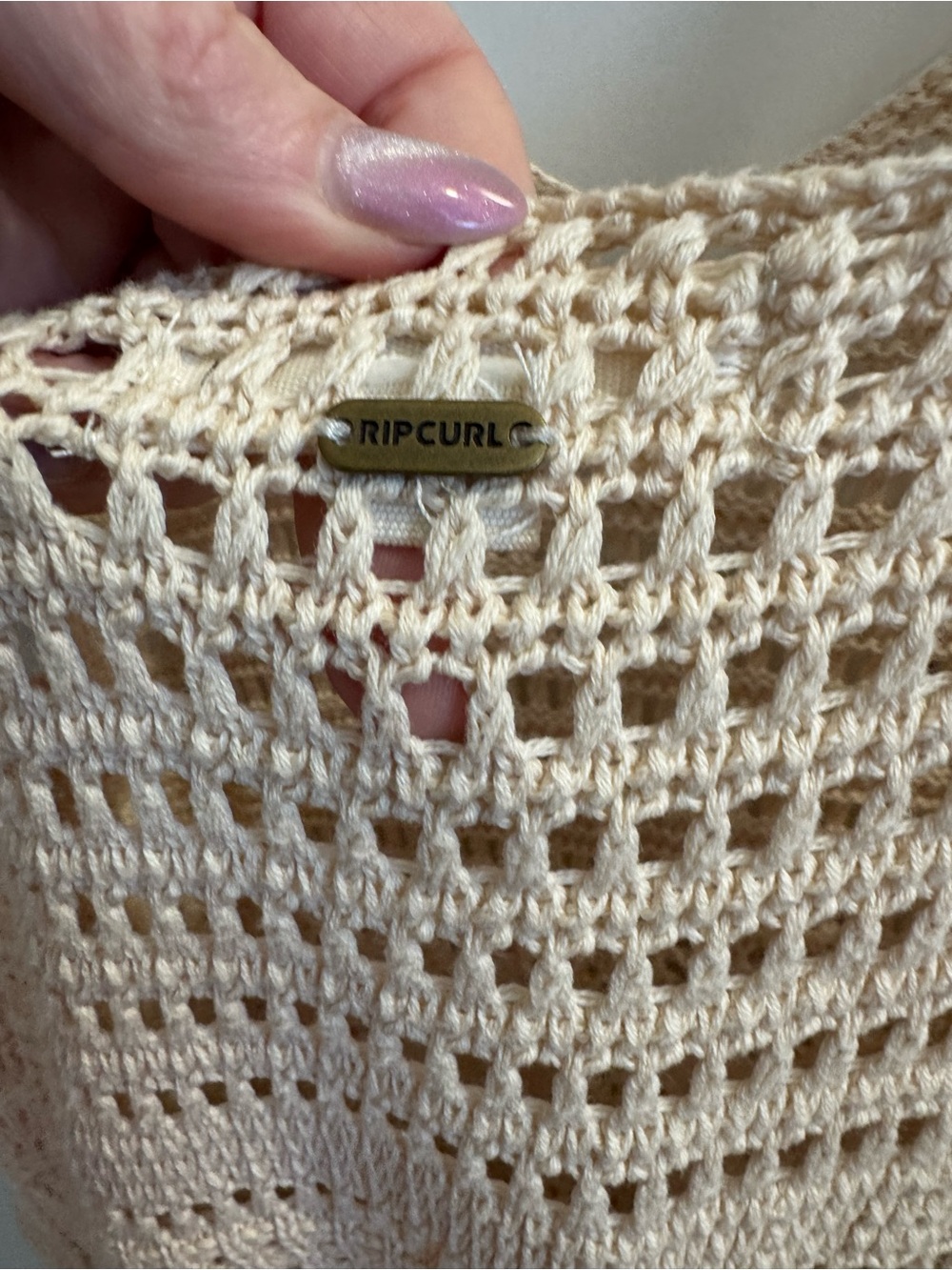 Rip Curl Crochet Coverup - Picture 5 of 7